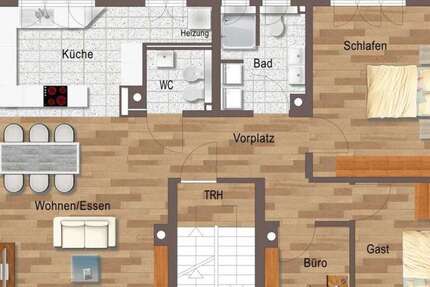 Wohnung zum Mieten in Stuttgart 1.650 € 103 m²