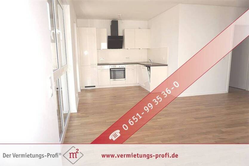 Barrierefreie TraumWohnung mit Moselblick im Erdgeschoss - Helle, moderne 2 ZKB Wohnung mit großer Terrasse & Tiefgaragenstellplatz in bester Lage!