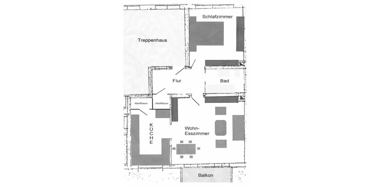 Etagenwohnung Nürnberg Gärten hinter der Veste - 2 Zimmer, 65 m&sup2;, 680&euro; | Angebot:26551211