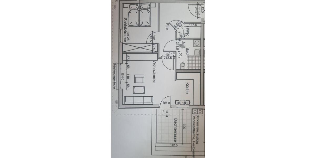 Terrassenwohnung Müllrose - 2 Zimmer, 58 m&sup2;, 720&euro; | Angebot:25178976
