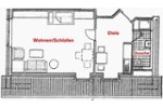 Schöne Apartmentwohnung in idyllischer, ruhiger Lage nahe Jena - Appartement Stadtroda | Angebot:27280639