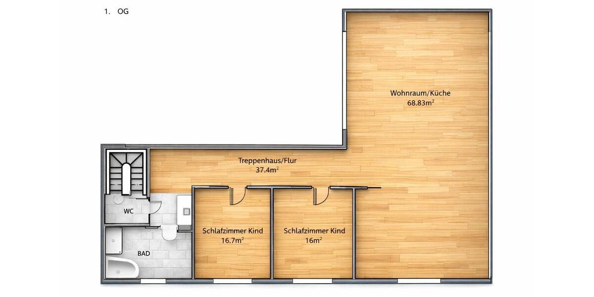 Maisonettenwohnung Hamburg Altona - 5 Zimmer, 200 m&sup2;, 4.700&euro; | Angebot:26619796
