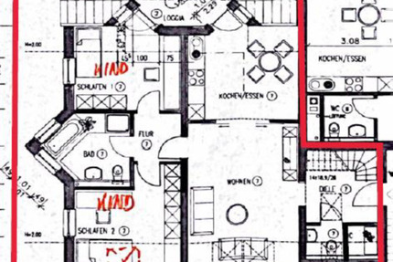 Großzügige Maisonette-Wohnung mit Balkon und Garage 4.5 zimmer