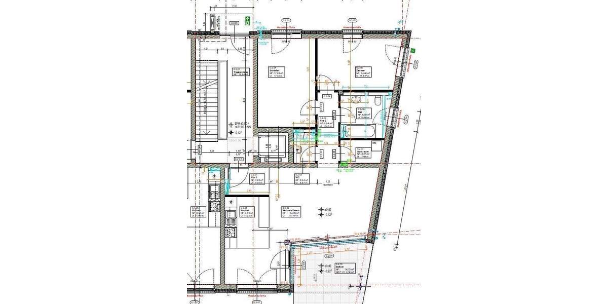 Etagenwohnung Friedrichshafen - 3 Zimmer, 101 m&sup2;, 1.680&euro; | Angebot:24435650