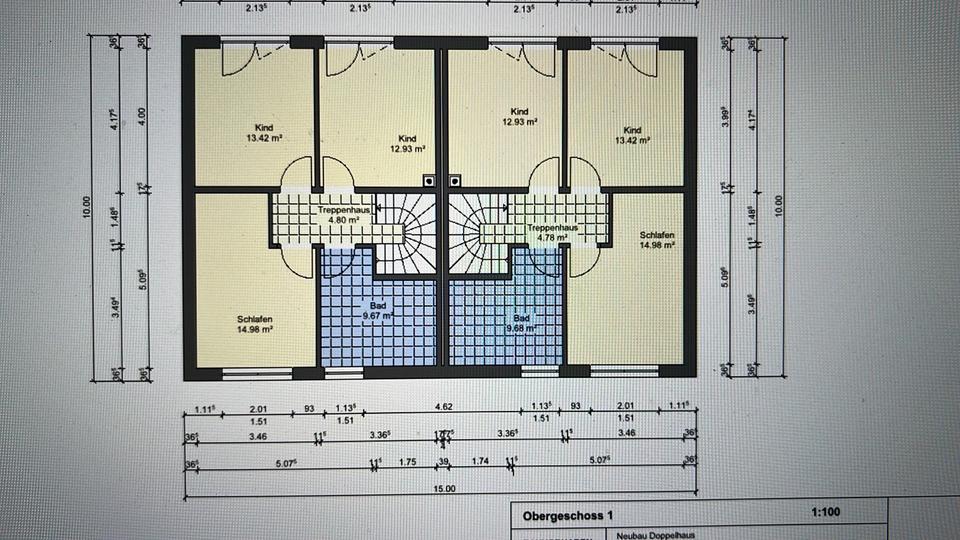 Vermiete neue und moderne Doppelhaushälfte - 124 m2 - Haus 4 zimmer