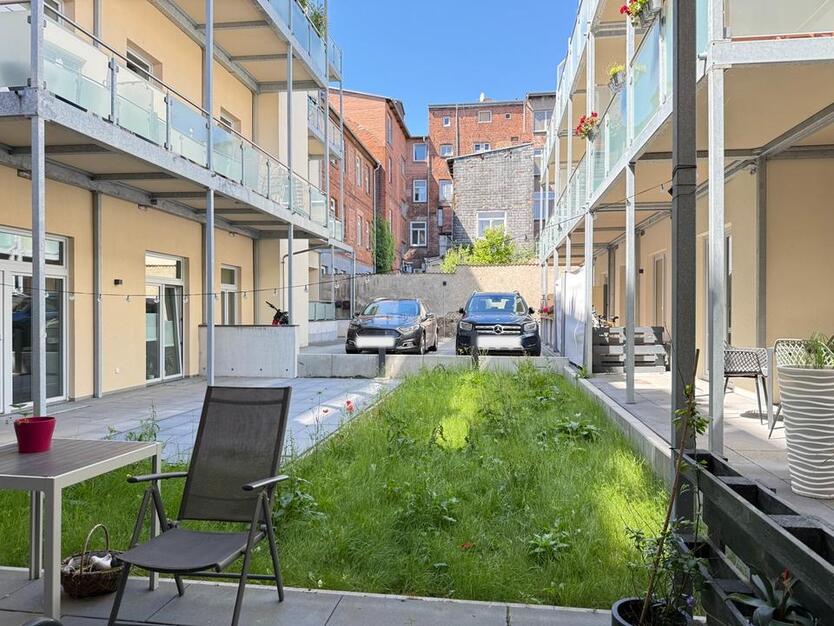 Wohnen am Pfaffenteich – ruhig im Innenhof, zentral in der Stadt