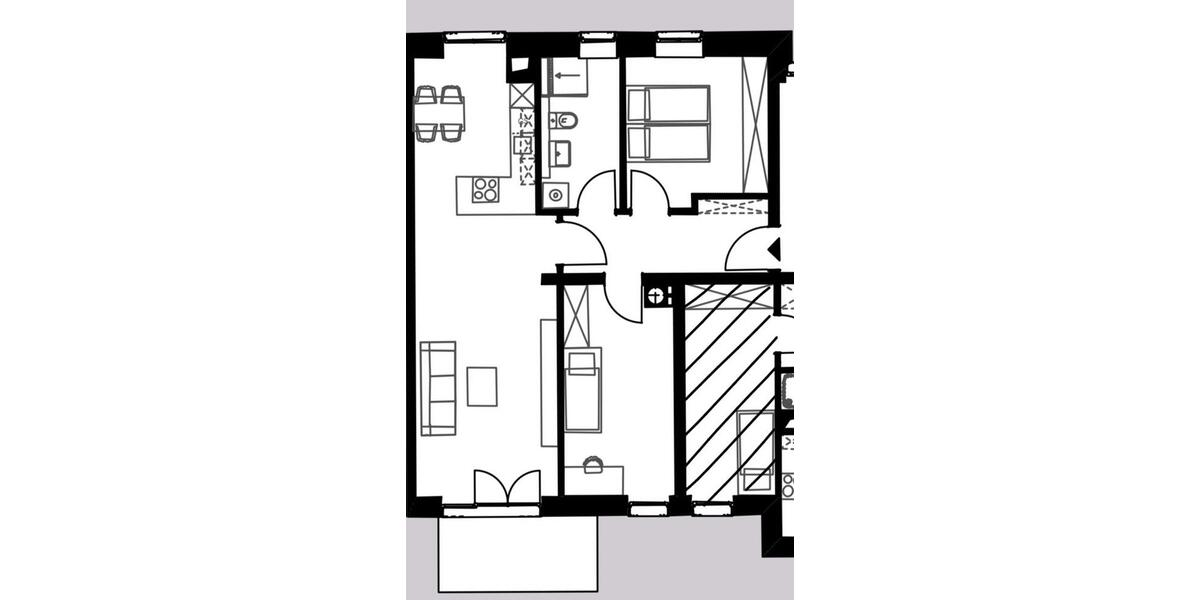 Etagenwohnung Ratzeburg - 3 Zimmer, 74 m&sup2;, 660&euro; | Angebot:26111721