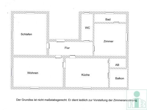 Etagenwohnung Sohland an der Spree - 2.5 Zimmer, 70 m&sup2;, 360&euro; | Angebot:24687786
