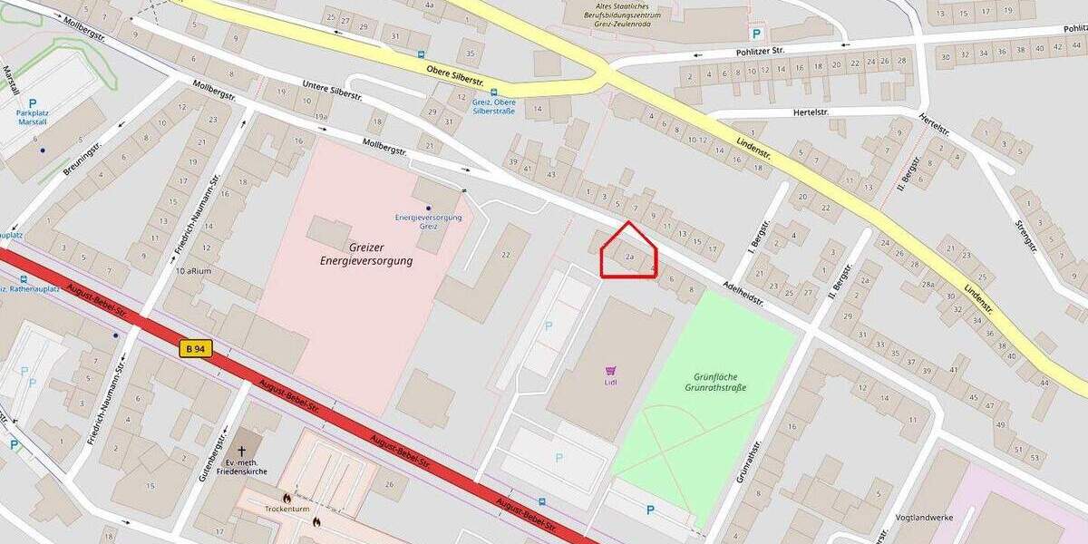 Einkaufsgünstige Zweiraumwohnung mit Einbauküche und Balkon 2 zimmer