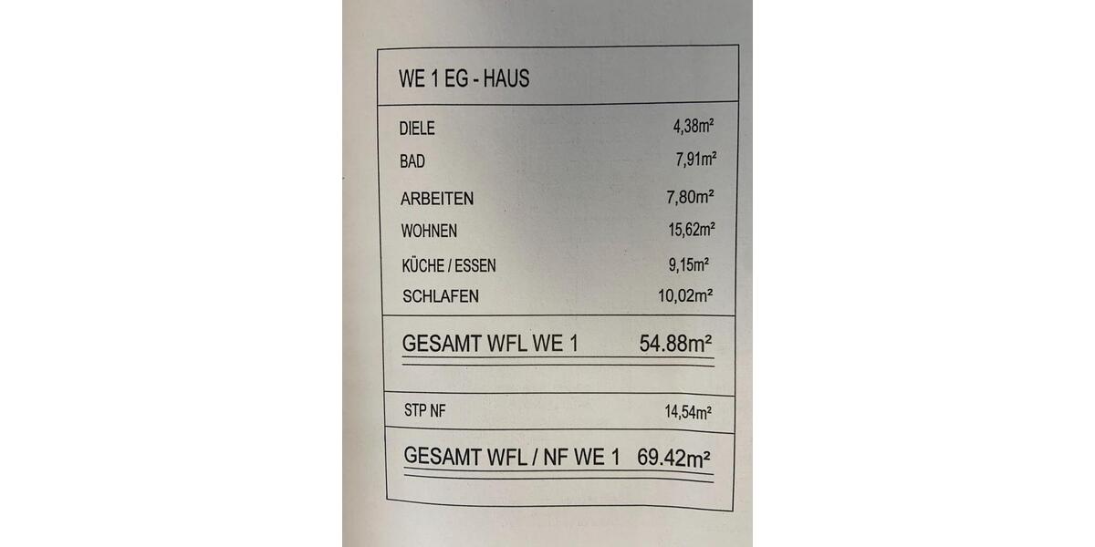 EG-Wohnung am Brombachsee 1.5 zimmer