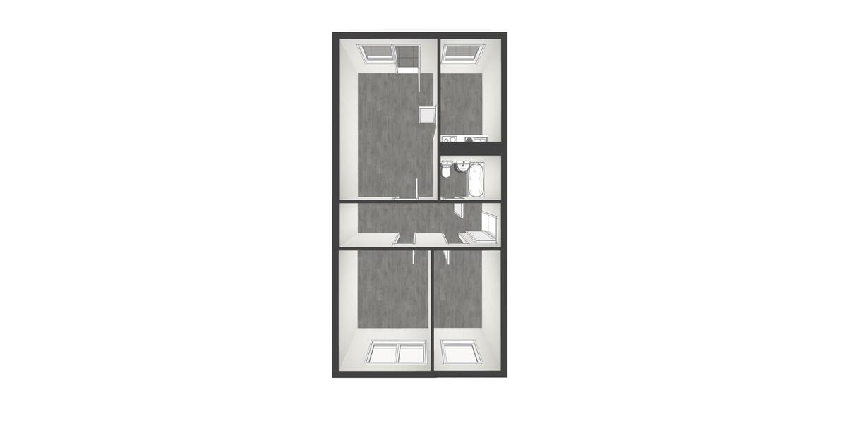 Etagenwohnung Hötensleben - 3 Zimmer, 61 m&sup2;, 366&euro; | Angebot:20828520