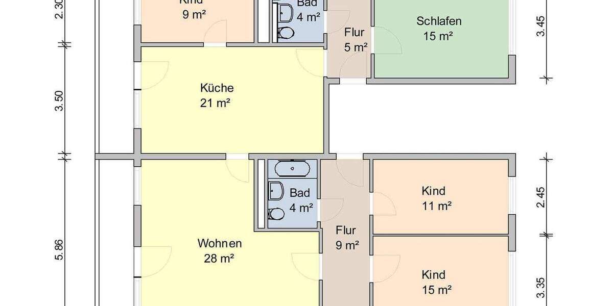 Unser Versprechen: 5-Raum-Wohnung zum Verlieben! 5 zimmer