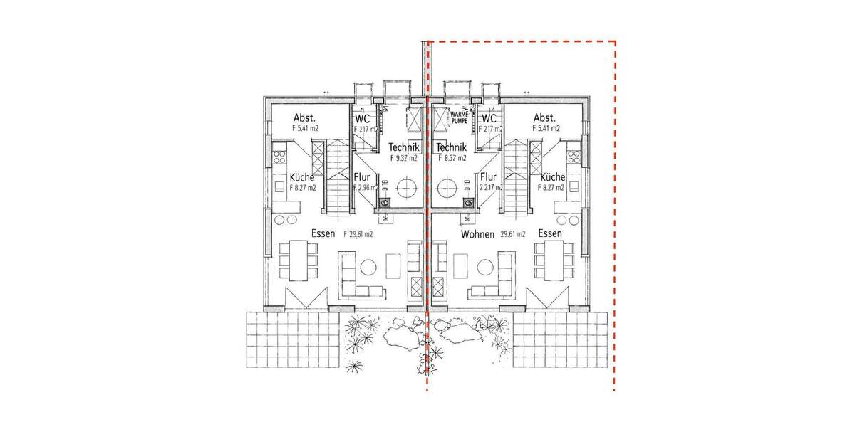 Doppelhaushälfte Tengen - 4 Zimmer, 114 m&sup2;, 1.250&euro; | Angebot:25210025