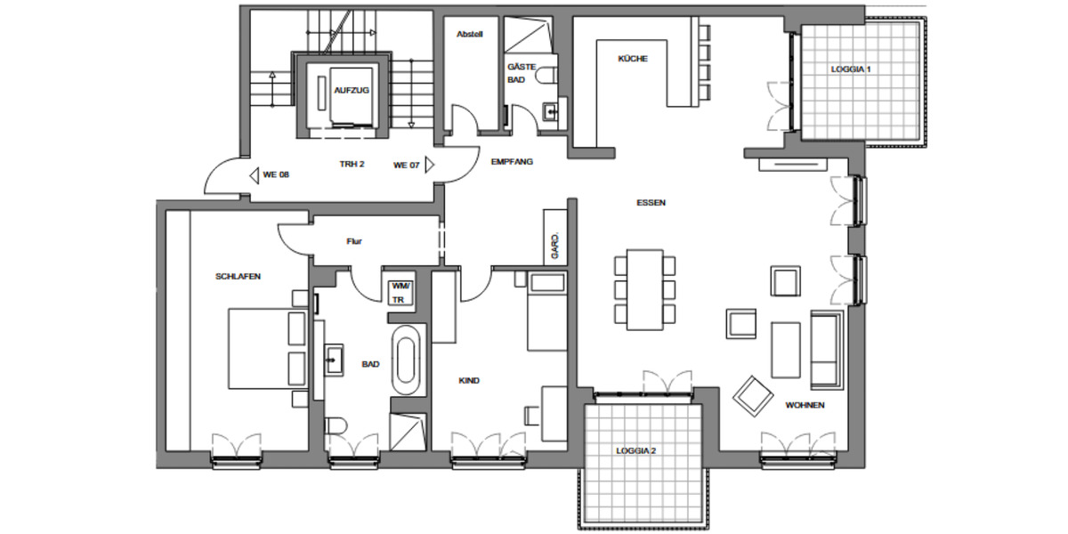 Erstbezug - Exklusive Neubauwohnung verkehrsgünstig in Iserlohn 3 zimmer