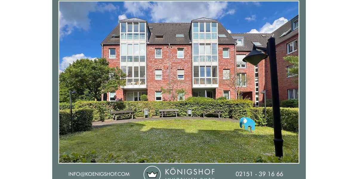Etagenwohnung Krefeld-Linn Linn - 1 Zimmer, 45 m&sup2;, 460&euro; | Angebot:27008583