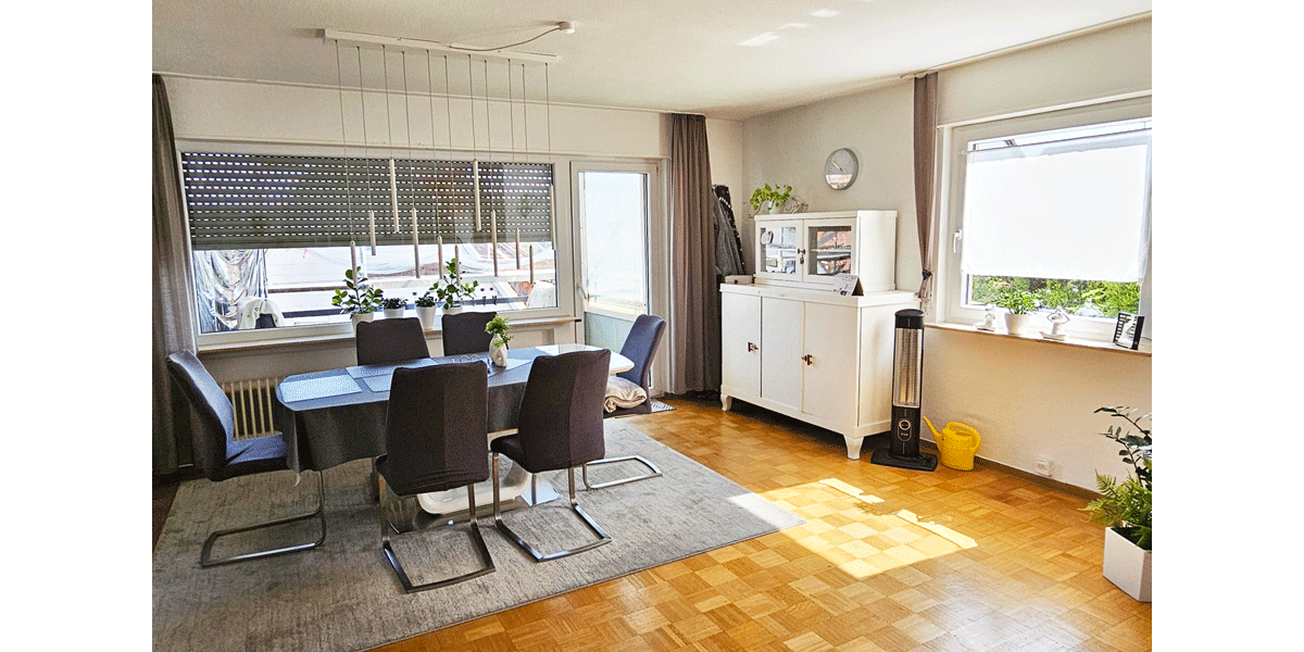 Etagenwohnung Stuttgart Sillenbuch - 3.5 Zimmer, 114 m&sup2;, 1.300&euro; | Angebot:27295361