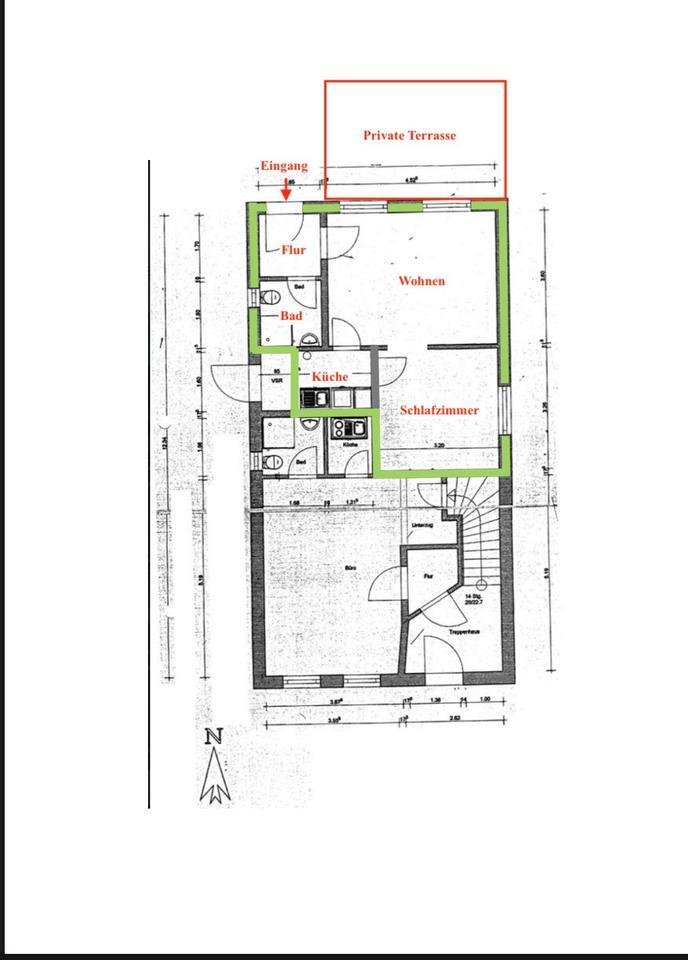 2 Zimmer Wohnung Zentrale Lage Heide (Dithmarschen)