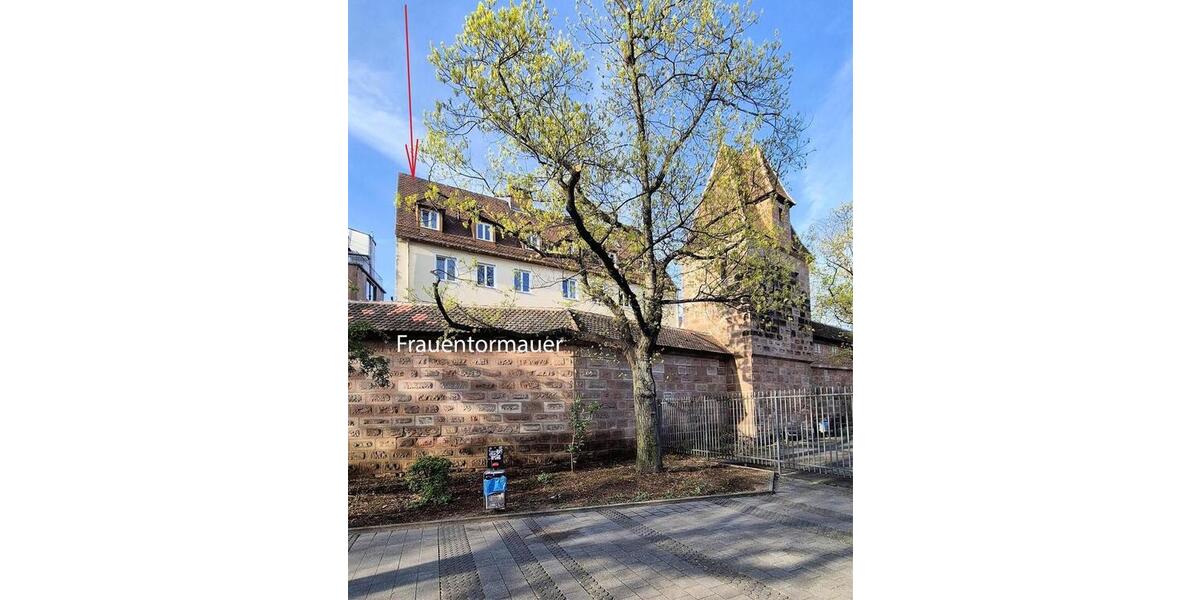 Wohnen auf Zeit Nürnberg Altstadt, St. Lorenz - 2 Zimmer, 44 m&sup2;, 1.080&euro; | Angebot:26073352