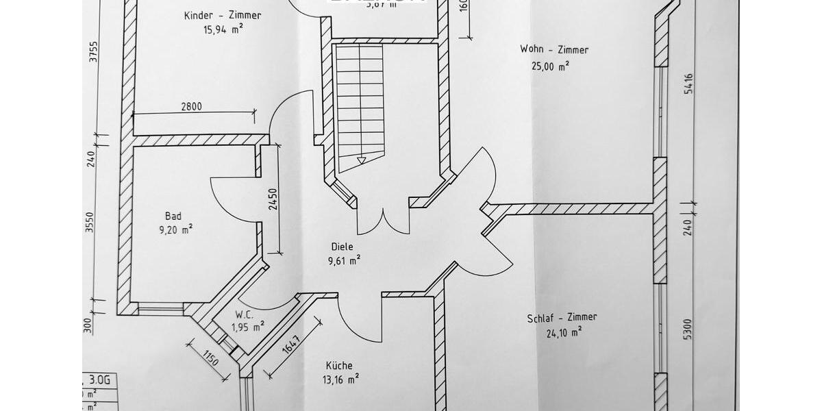 Etagenwohnung Kirn - 3 Zimmer, 95 m&sup2;, 650&euro; | Angebot:24523267