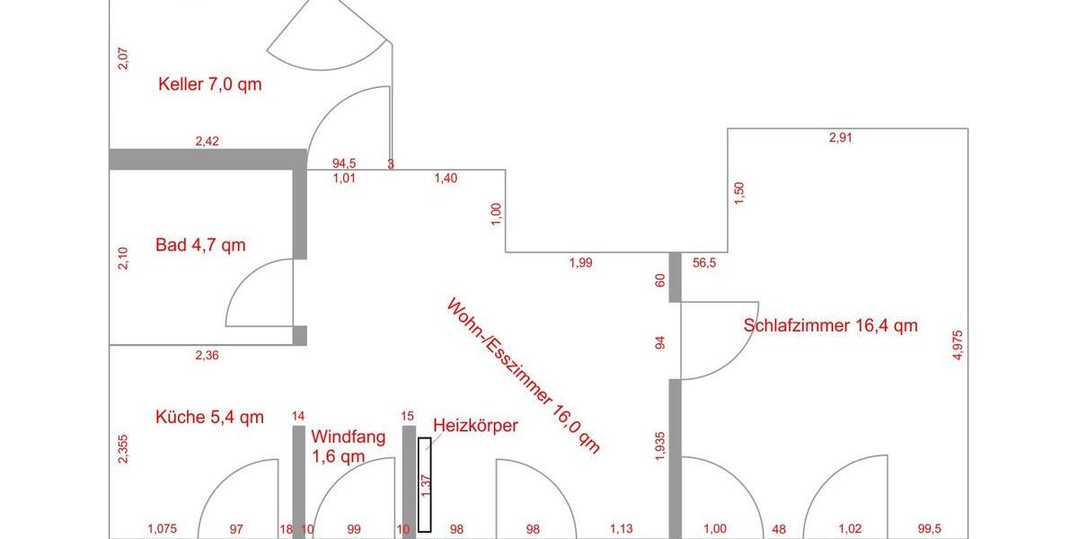 Erdgeschoßwohnung Trippstadt - 2 Zimmer, 51 m&sup2;, 510&euro; | Angebot:26464119