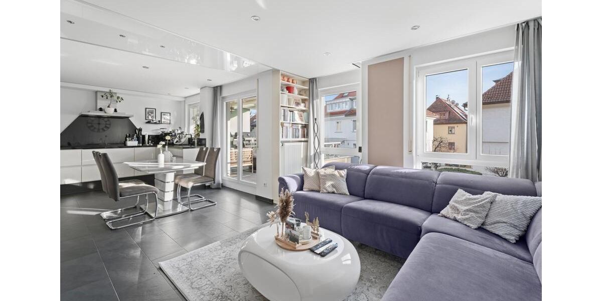 Maisonettenwohnung Fellbach Oeffingen - 3 Zimmer, 86 m&sup2;, 1.340&euro; | Angebot:24803380