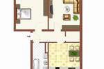 Hier will ich wohnen, hier will ich sein - Schicke 2-Zimmer-Wohnung mit Balkon zimmer