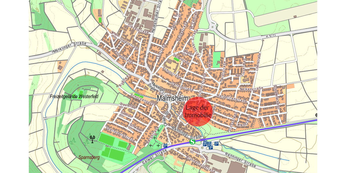 Etagenwohnung Renningen Malmsheim - 4 Zimmer, 98 m&sup2;, 1.000&euro; | Angebot:25897765