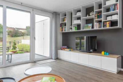 Neubau-Reihenhaus in Fürth-Burgfarrnbach mit Einbauküche 5 zimmer