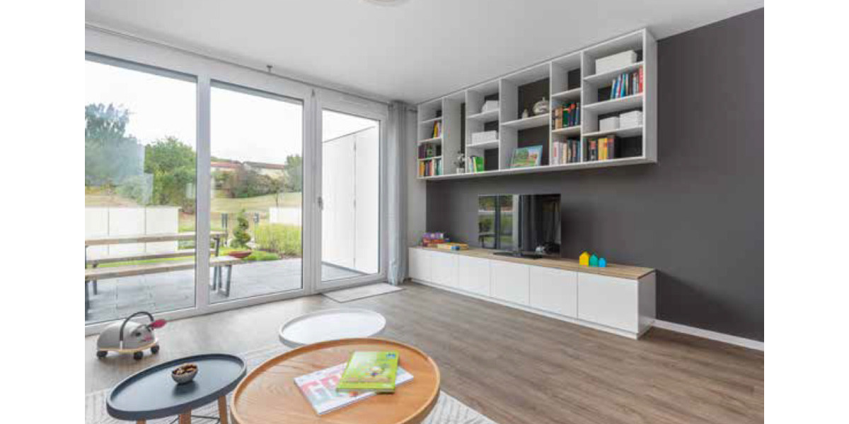 Neubau-Reihenhaus in Fürth-Burgfarrnbach mit Einbauküche 5 zimmer