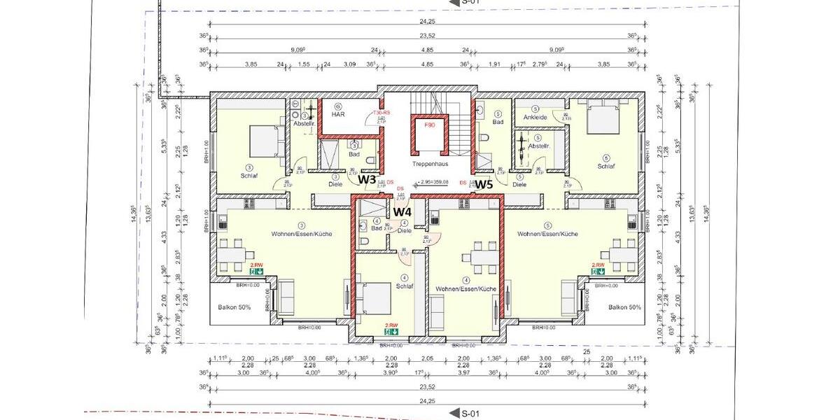 Etagenwohnung Netphen - 2 Zimmer, 95 m&sup2;, 950&euro; | Angebot:26660553