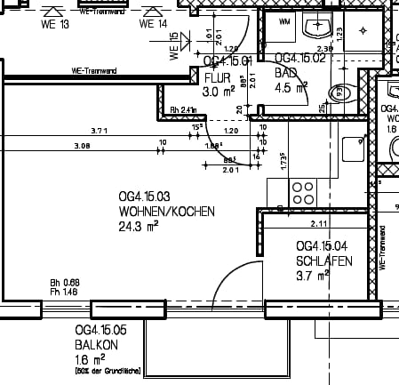 Altersgerechtes Wohnen mit Balkon ( EBK kann erworben werden), ab Juli frei - Etagenwohnung Dresden Striesen-West | Angebot:26194766