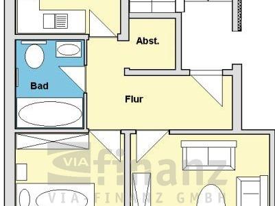 Dachgeschoßwohnung Meerane - 2 Zimmer, 50 m&sup2;, 274&euro; | Angebot:26296754