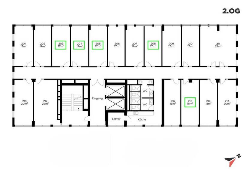 Modern ausgestattete Büroräume in exzellenter Innenstadtlage - All-in-Miete