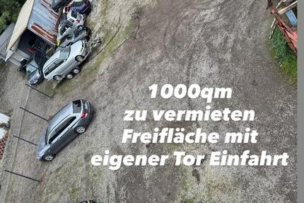 Freifläche zu vermieten 1000qm mit eigener Tor zufahrt zimmer