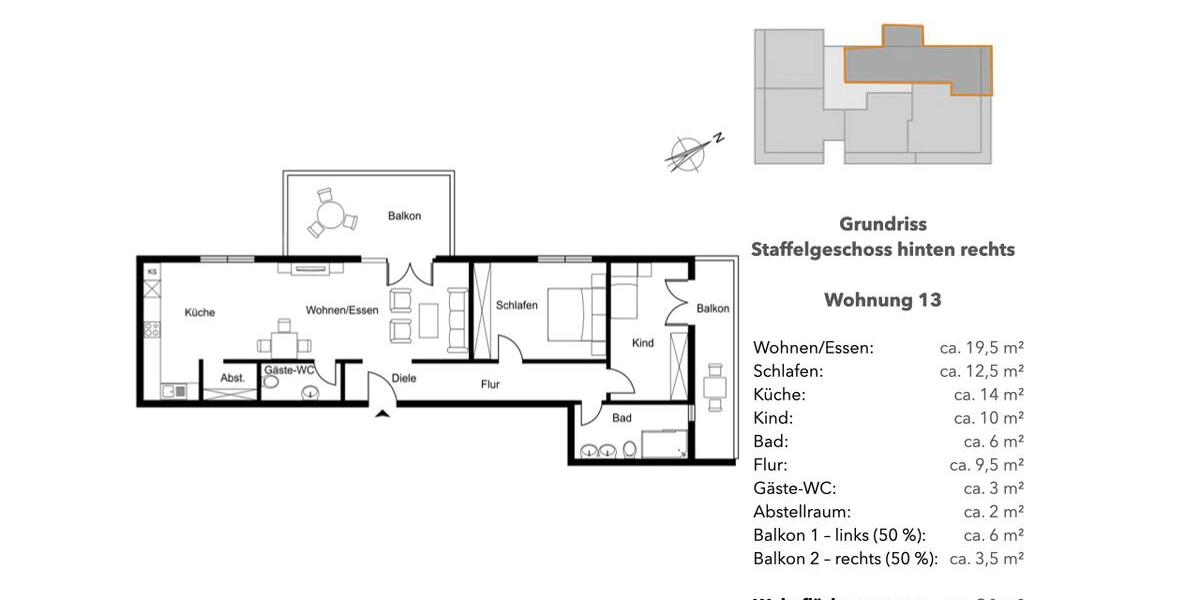 Einfamilienhaus Seligenstadt - 2.5 Zimmer, 86 m&sup2;, 1.499&euro; | Angebot:23406578