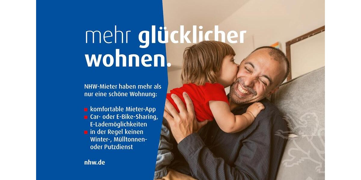Dachgeschoßwohnung Wiesbaden Südost - 3 Zimmer, 101 m&sup2;, 1.403&euro; | Angebot:26438803