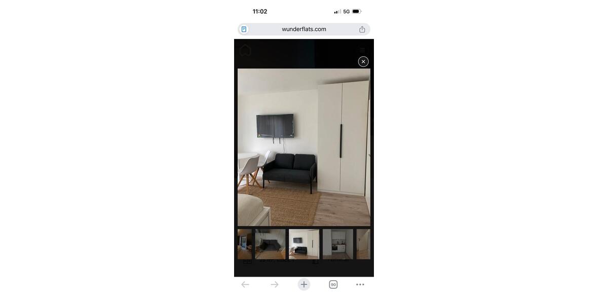 Etagenwohnung Düsseldorf Stadtbezirk 7 - 1 Zimmer, 26 m&sup2;, 900&euro; | Angebot:26058850