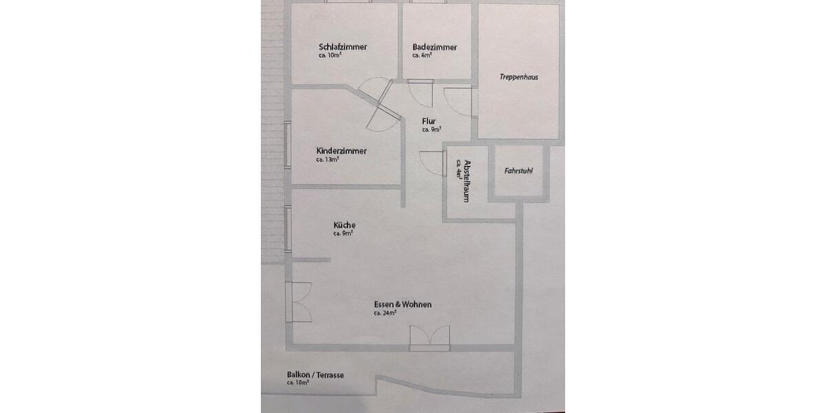 Dachgeschoßwohnung Wolfsburg Alt-Wolfsburg - 3 Zimmer, 75 m&sup2;, 1.240&euro; | Angebot:24651839