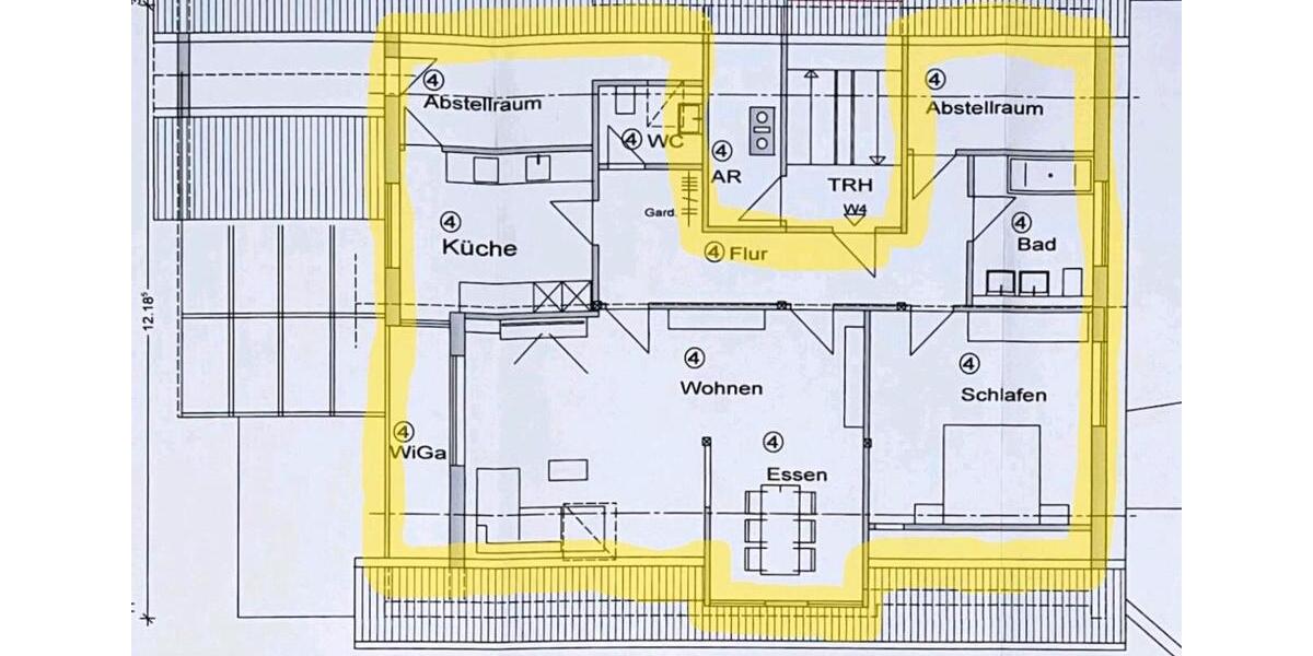 Dachgeschoßwohnung Balingen - 2.5 Zimmer, 108 m&sup2;, 1.300&euro; | Angebot:26228293