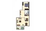 Erdgeschoßwohnung Wittenberg Lutherstadt - 2 Zimmer, 49 m&sup2;, 279&euro; | Angebot:26676514
