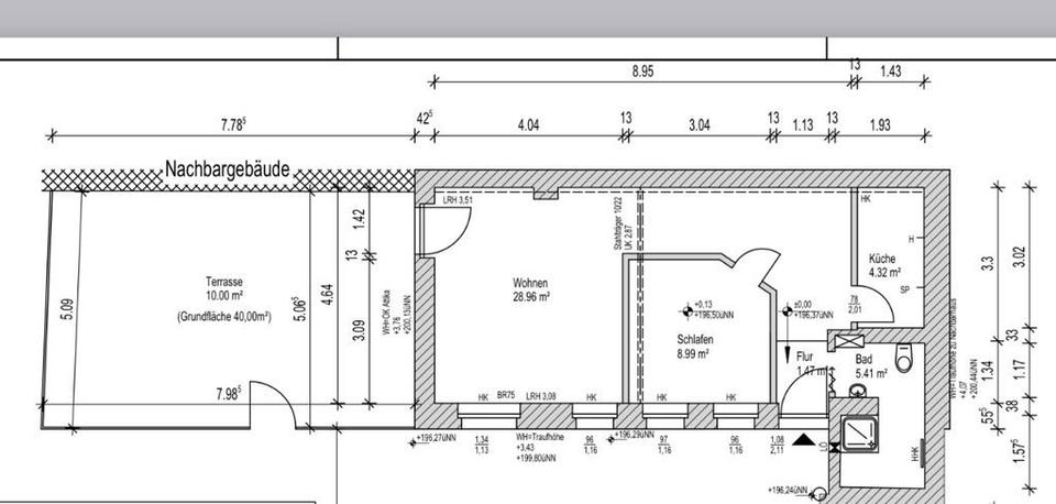 Erdgeschoßwohnung Solingen Höhscheid - 2 Zimmer, 60 m&sup2;, 740&euro; | Angebot:25974594