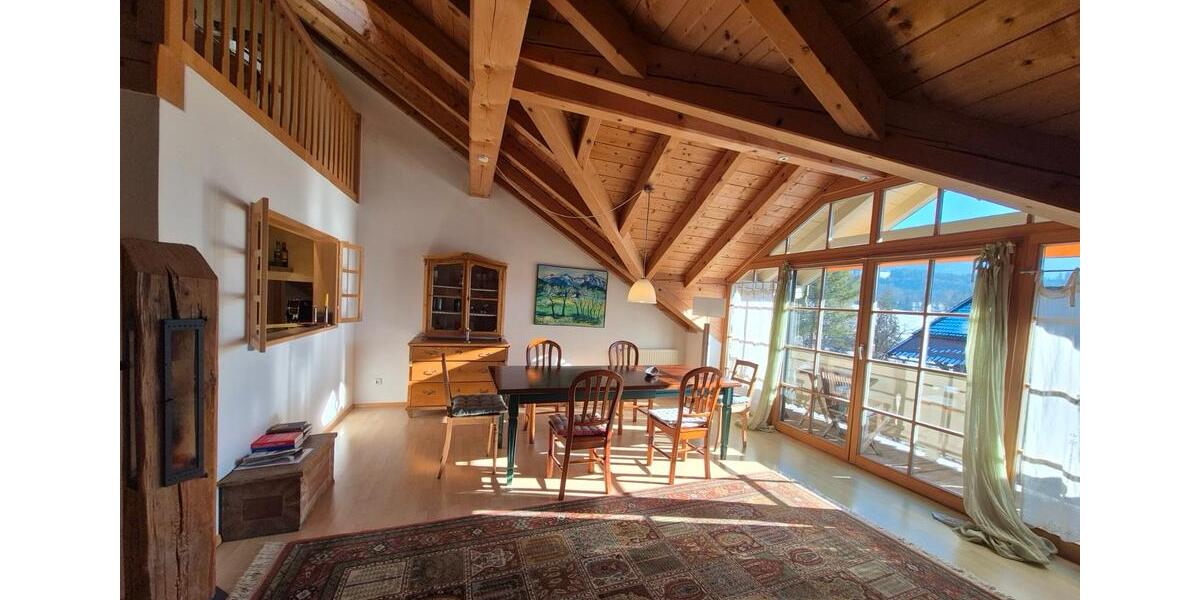 Dachgeschoßwohnung Bad Heilbrunn - 1 Zimmer, 91 m&sup2;, 1.280&euro; | Angebot:25099852