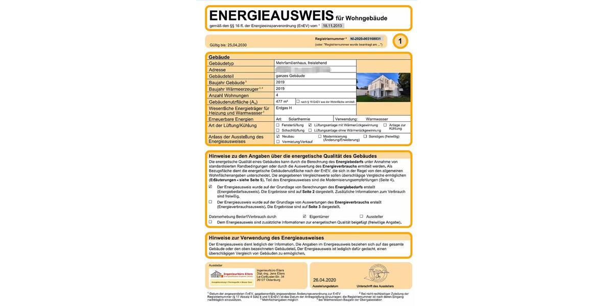 Erdgeschoßwohnung Oldenburg Bürgeresch - 4 Zimmer, 155 m&sup2;, 1.850&euro; | Angebot:26594425