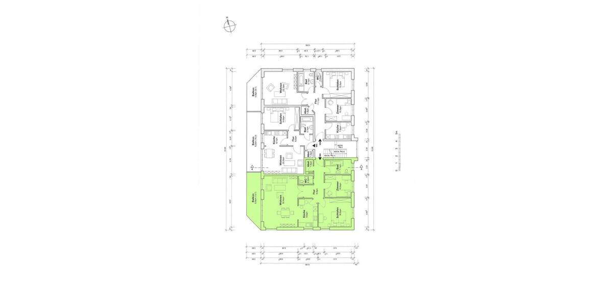 Etagenwohnung Uetersen - 3 Zimmer, 97 m&sup2;, 1.200&euro; | Angebot:25995752