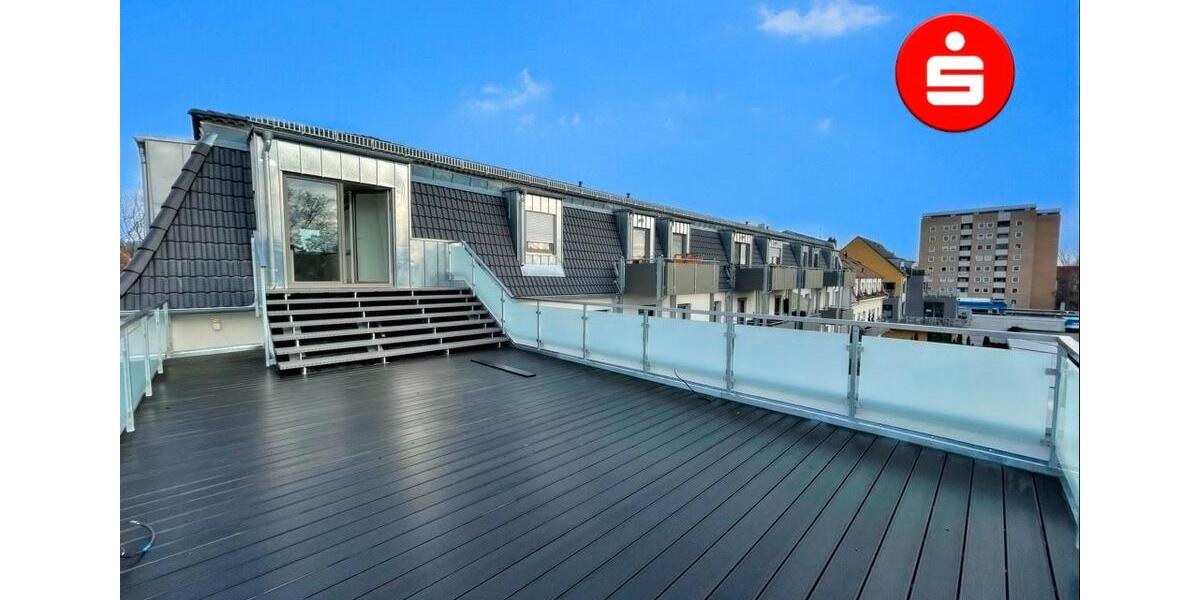 Maisonette-Wohnung mit atemberaubender Dachterrasse in Erlangen Ost! 2 zimmer