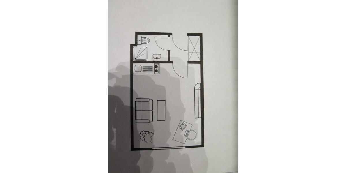 Etagenwohnung Lübeck Sankt Lorenz Nord - 1 Zimmer, 24 m&sup2;, 500&euro; | Angebot:26522986
