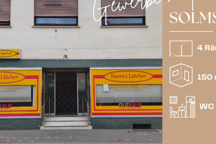 Gewerbeobjekt Solms - 800&euro; | Angebot:25086779