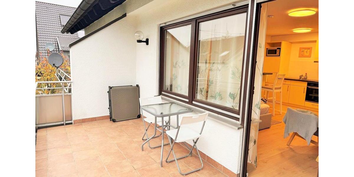 1-Zimmerwohnung mit Wlan, TV, Küche, Walk-In DuscheWC, Waschmaschine, Balkon und Parkplatz 1 zimmer