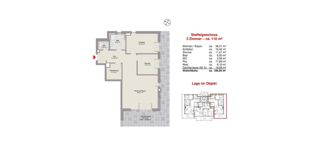 Einfamilienhaus Preetz - 3 Zimmer, 110 m&sup2;, 1.690&euro; | Angebot:26439551