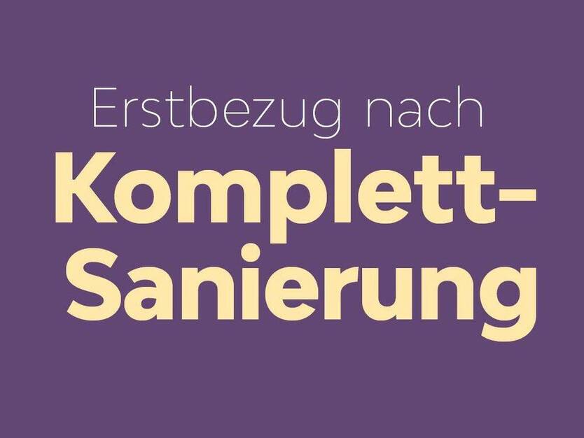 Erstbezug nach Komplettsanierung - EG mitte